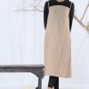 Peach Punch Ankle-raiser Linen Dress-2